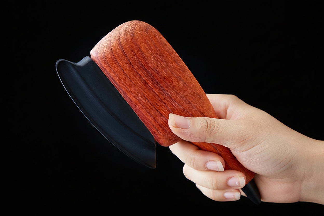 Electric Bianstone Gua Sha Massager – Heated Scraping Tool for Shoulder, Neck and Meridian Massage, Relaxation and Daily Body Care