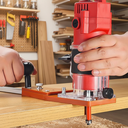Router Circle Cutter Jig – Adjustable Wood Router Circle Cutting Guide for Milling, Slotting and Perfect Circles up to 14.17 Inches.