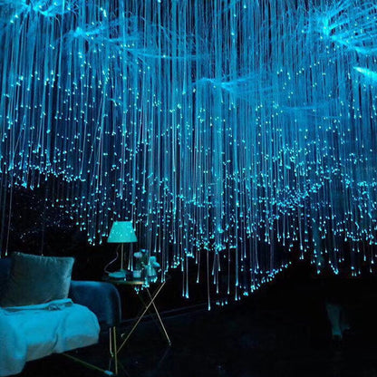 Fiber Optic Cable – Side Glow Decorative Lighting Wire for DIY Ceiling, Starry Sky and Architectural Light Projects