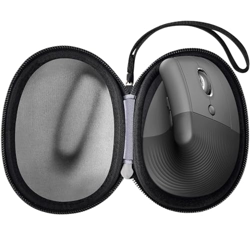 EVA Mouse Carrying Case – Shockproof Waterproof Travel Storage Bag for Logitech Lift Vertical Ergonomic Mouse Protection