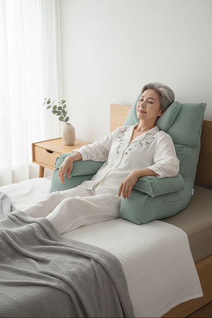 Pregnancy Backrest Pillow – Comfortable Lumbar Support Cushion for Reading, Nursing, Relaxation and Everyday Back Comfort