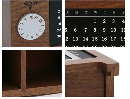 Wooden Multifunctional Organizer Box – Versatile Storage Container for Household Accessories, Jewelry, Desk Supplies, Crafts and Home Organization