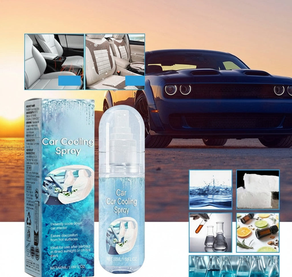 Car Cooling Spray – Portable Vehicle Cooling Mist Device for Summer Travel, Interior Comfort, Outdoor Driving and Convenient On-the-Go Refreshing