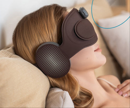 Smart Sleep Mask Headphones – 3D Breathable Bluetooth Eye Mask with AI Sleep Monitoring, App Control and Wireless Music for Travel and Relaxation