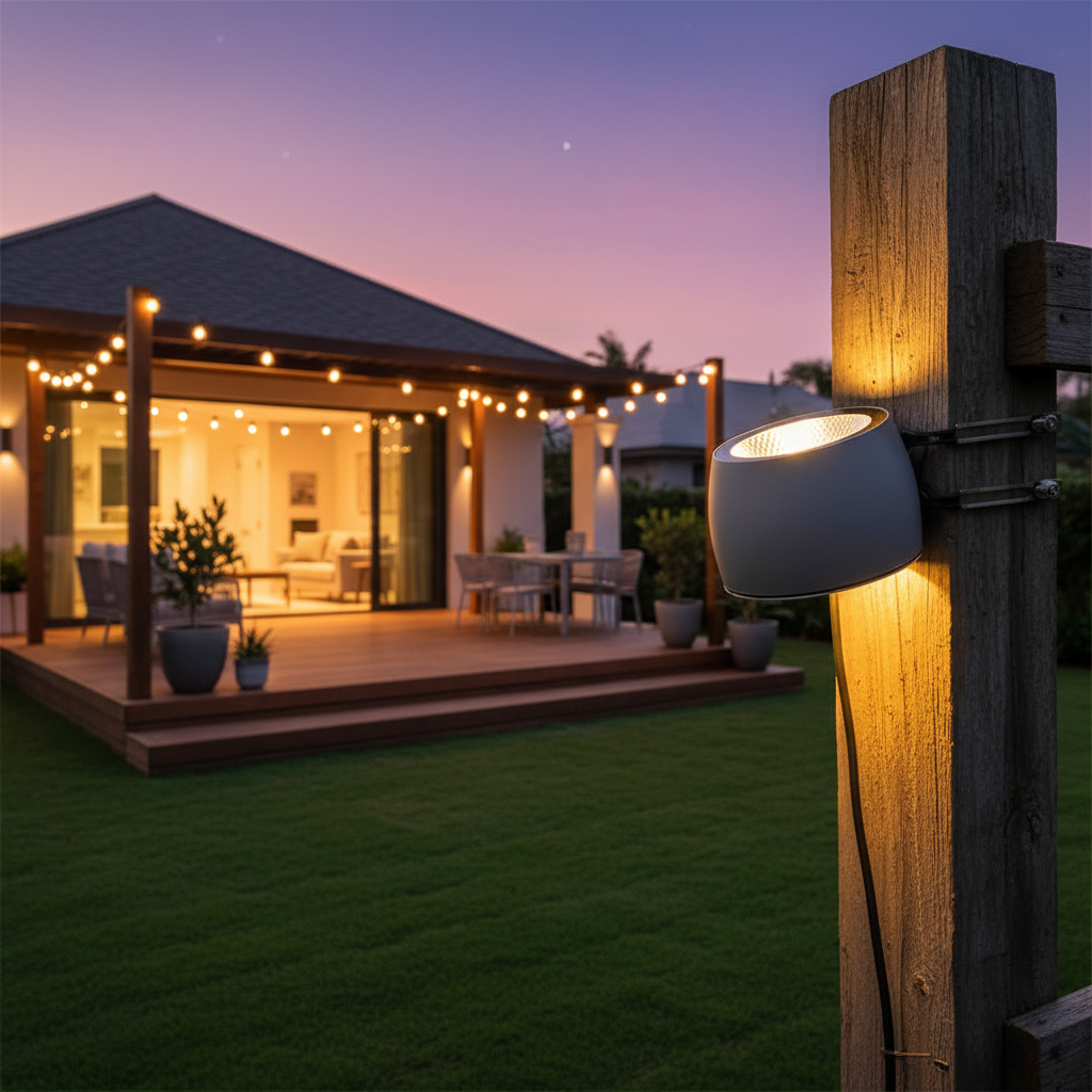 Outdoor COB LED Garden Spotlight – Waterproof Landscape Tree Light for Pathways, Parks, Gazebos and Yard Illumination
