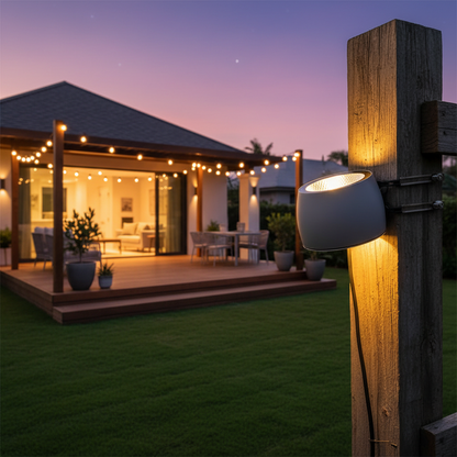 Outdoor COB LED Garden Spotlight – Waterproof Landscape Tree Light for Pathways, Parks, Gazebos and Yard Illumination