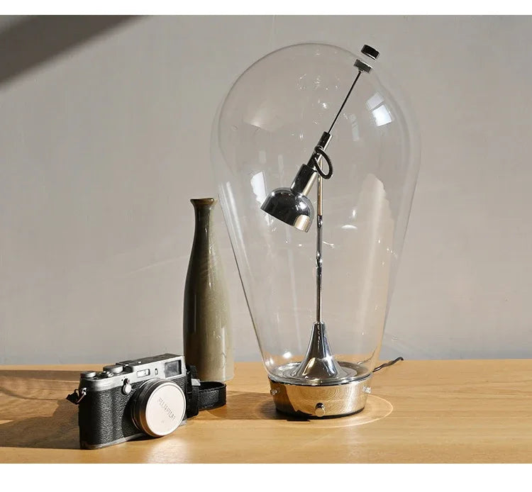 Nordic Magnetic Gravity Table Lamp – Adjustable Designer LED Bedside Light for Reading, Bedrooms and Modern Home Decor