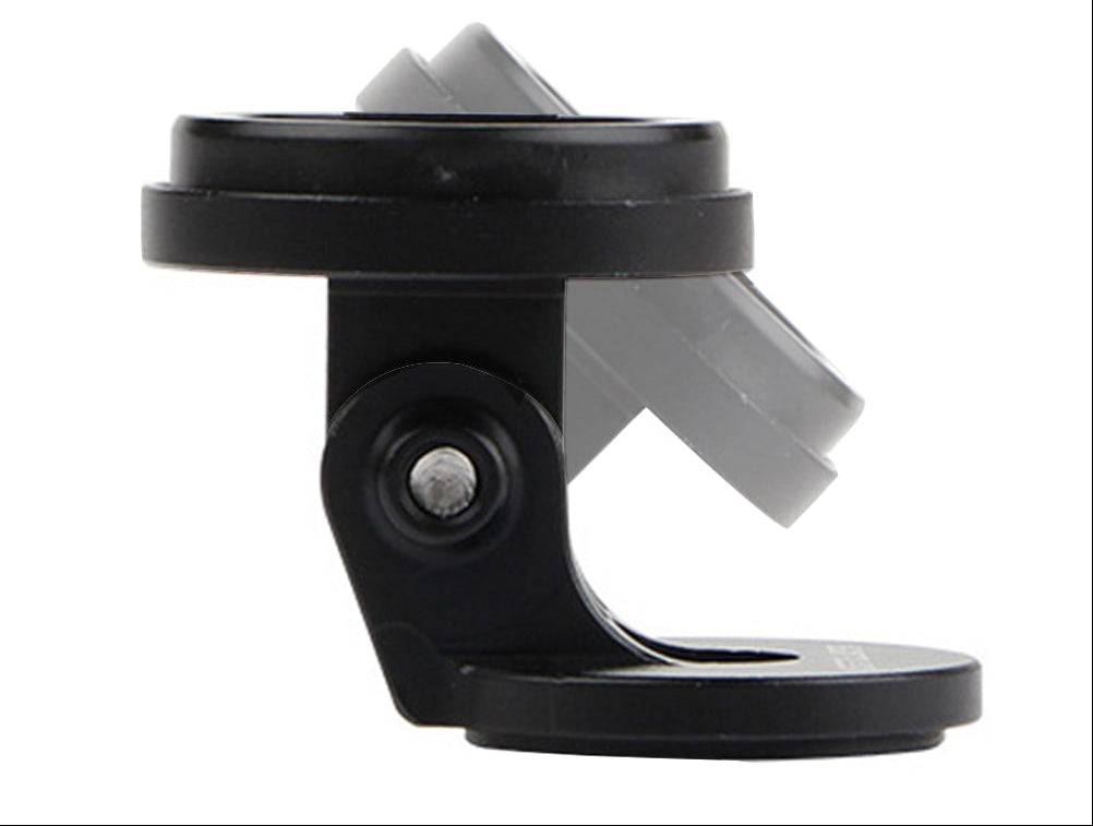 Aluminum Bicycle Computer Mount – Stem Mounted Cycling Computer Holder for GPS Bike Computers, Speedometers and Stopwatches