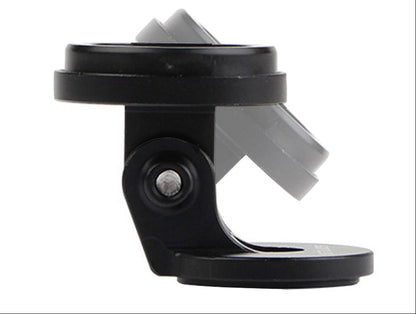 Aluminum Bicycle Computer Mount – Stem Mounted Cycling Computer Holder for GPS Bike Computers, Speedometers and Stopwatches