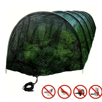 Mini Garden Greenhouse Tunnel – UV Plastic Foil Plant Cover for Balconies, Outdoor Beds, Seedlings and Small-Space Gardening Protection