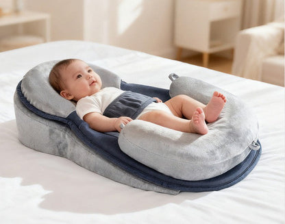 Baby Wedge Support Pillow – Anti-Reflux Infant Cushion for Nursing, Comfortable Sleeping and Gentle Newborn Positioning Support