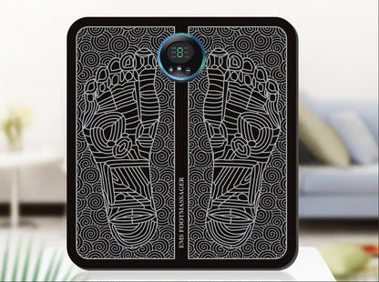Electric Foot Massage Machine – Multifunctional EMS Vibration Massage Pad for Relaxation, Daily Foot Care and Comfortable Home Use