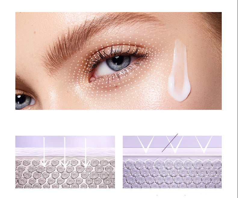Anti Wrinkle Eye Cream Roller - Hyaluronic Acid Eye Treatment for Dark Circles, Puffiness Reduction and Anti Aging Care