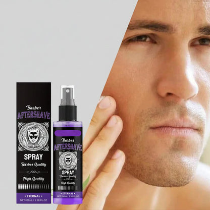 Deep Moisturizing Aftershave Spray 100ml – Hydrating Beard Care Treatment to Soothe Skin, Reduce Redness and Leave a Soft Non-Greasy Finish