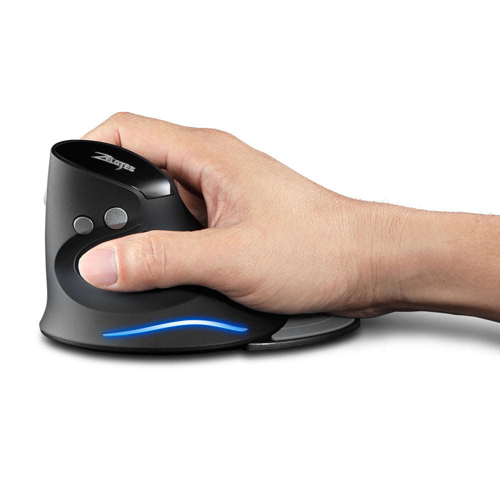 Vertical Wireless Gaming Mouse – Ergonomic 2.4GHz Optical Computer Mouse with Six Buttons and Adjustable DPI for PC and Laptop Use