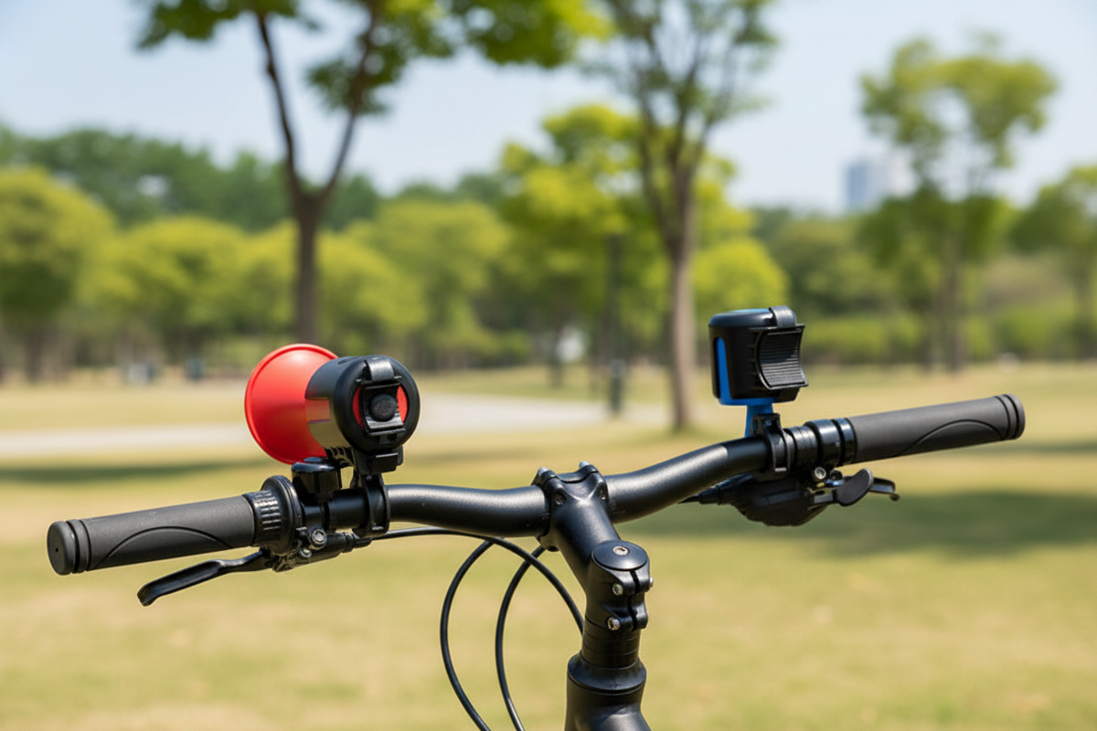 Electronic Bicycle Bell – Waterproof Loud Bike Horn for Safe Cycling, Commuting and Mountain Bike Adventures