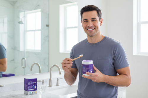 Teeth Restoration Mineral Powder – Advanced Tooth Repair Powder for Enamel Care, Whitening and Stronger Healthy Looking Teeth.