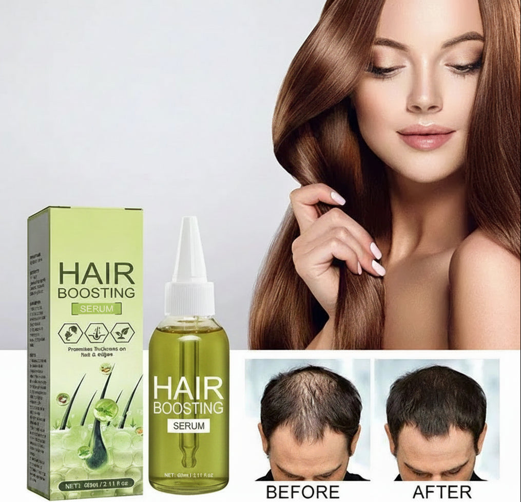 Hair Growth Serum– Anti Hair Loss Essence Treatment for Stronger Fuller Hair Growth in Men and Women