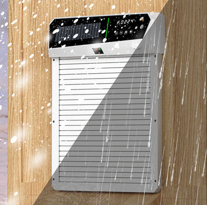 Solar Automatic Chicken Coop Door – Intelligent Light-Sensing Roller Shutter with Power Storage for Convenient Poultry Access, Night Security and Hands-Free Operation