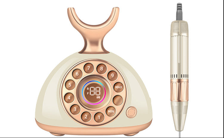 Professional Nail Drill – 35000 RPM High-Power Electric File with Speed Memory for Manicure, Pedicure, Acrylic Removal and Salon Nail Art