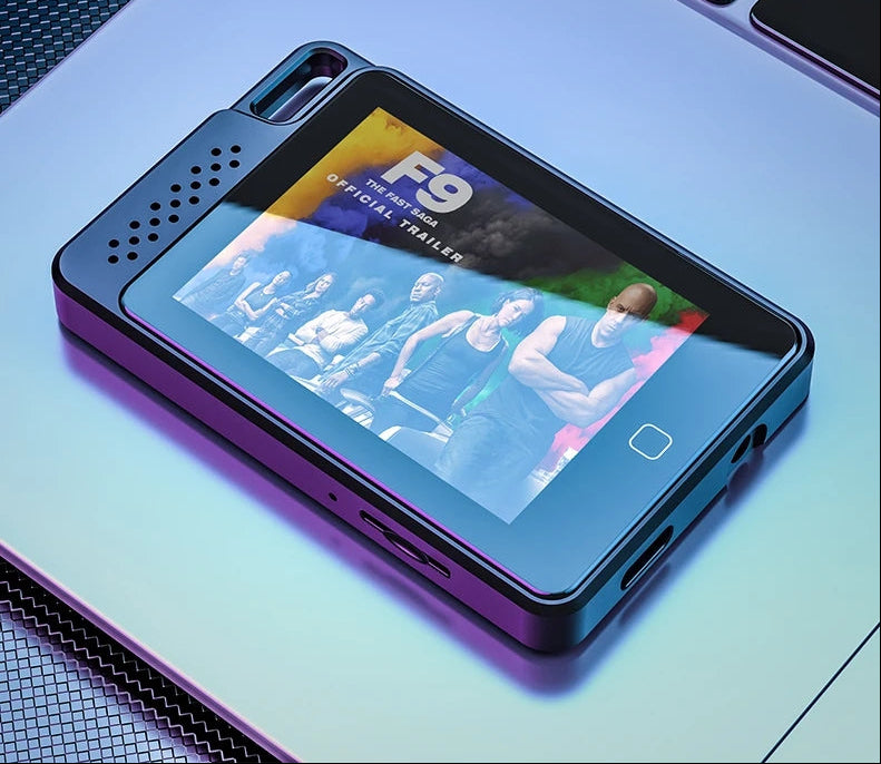 Bluetooth MP3 Music Player – Full Touch Screen HiFi Walkman with Built-In Storage, FM Radio and Portable Audio Playback