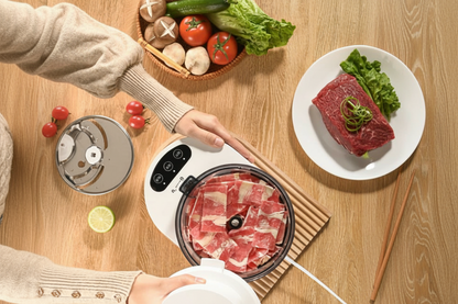 Electric Meat Grinder Machine – Multifunction Kitchen Food Processor for Mincing Meat, Slicing Vegetables and Meal Preparation