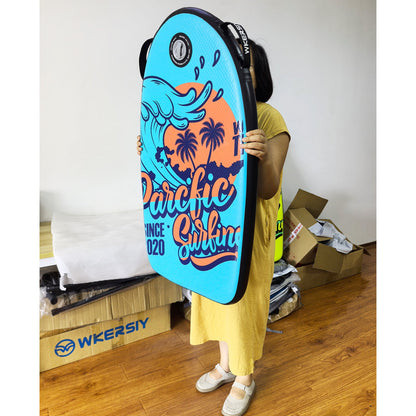 Inflatable Drop-Stitch Bodyboard – Premium Surfboard for Kids and Adults, Offering Durable Buoyancy, Compact Storage and Summer Wave-Riding Fun
