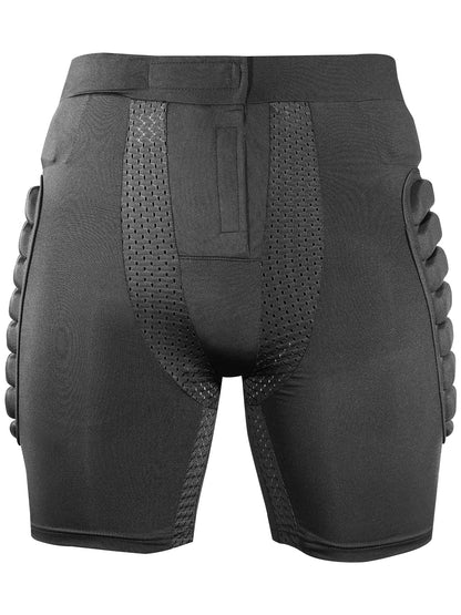 Unisex Protective Shorts – Snowboard and Ski Impact Protection Gear with Padded Hip Support for Winter Sports