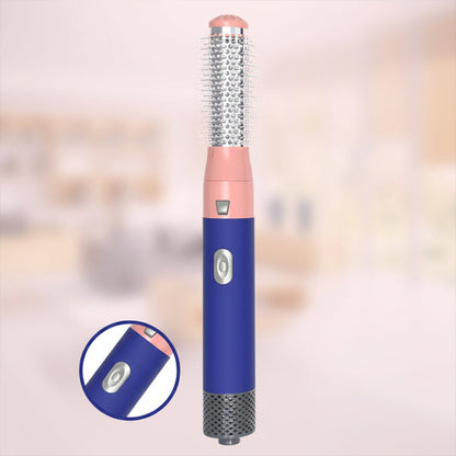Professional 5-in-1 Hair Dryer Brush – Fast-Heating Hot Air Styler with Curling Iron, Diffuser and Comb Attachments for Versatile Hair Styling