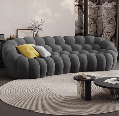 Modern Nordic Bubble Sofa – Luxury Football Inspired 3 Seater Couch for Stylish Living Room Comfort and Contemporary Home Decor