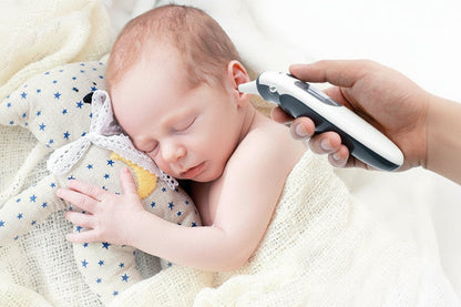 Digital Forehead and Ear Thermometer –2-in-1  Non-Contact Medical Temperature Monitor for Babies and Adults with Fast, Precise ±0.1°C Reading