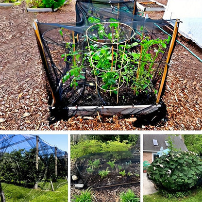 Outdoor Garden Protection Net – Mosquito, Bird and Insect Barrier Mesh for Patios, Plants, Seasonal Decor and Holiday Outdoor Displays