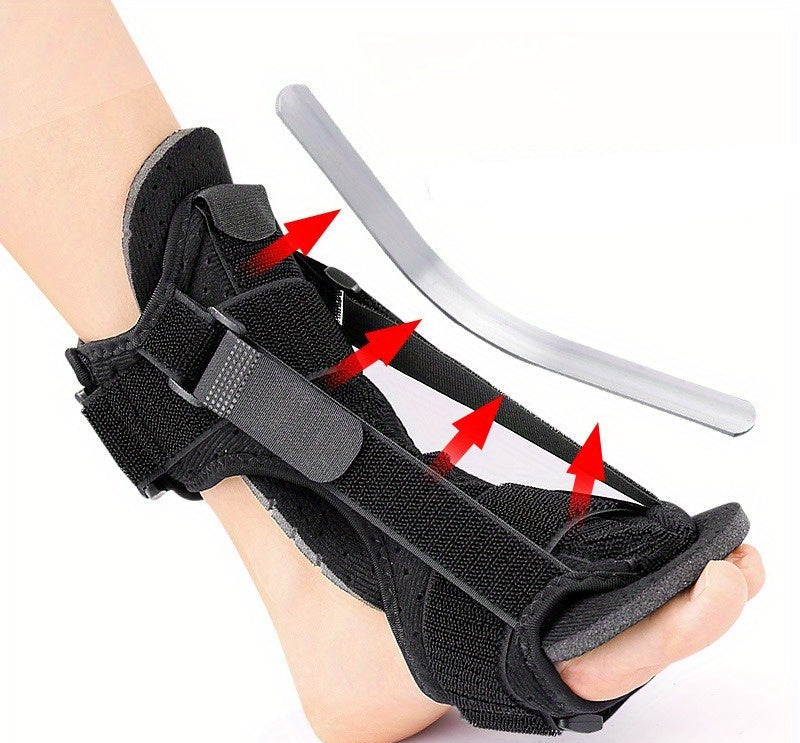 Plantar Fasciitis Night Splint – Adjustable Foot Drop Brace for Heel Pain Relief, Achilles Tendon Support and Faster Recovery