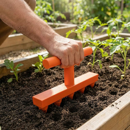 Precision Garden Seed Sower – Household Vegetable and Flower Seed Dispenser for Faster, Cleaner Planting, Seedling Trays and Organized Nursery Work