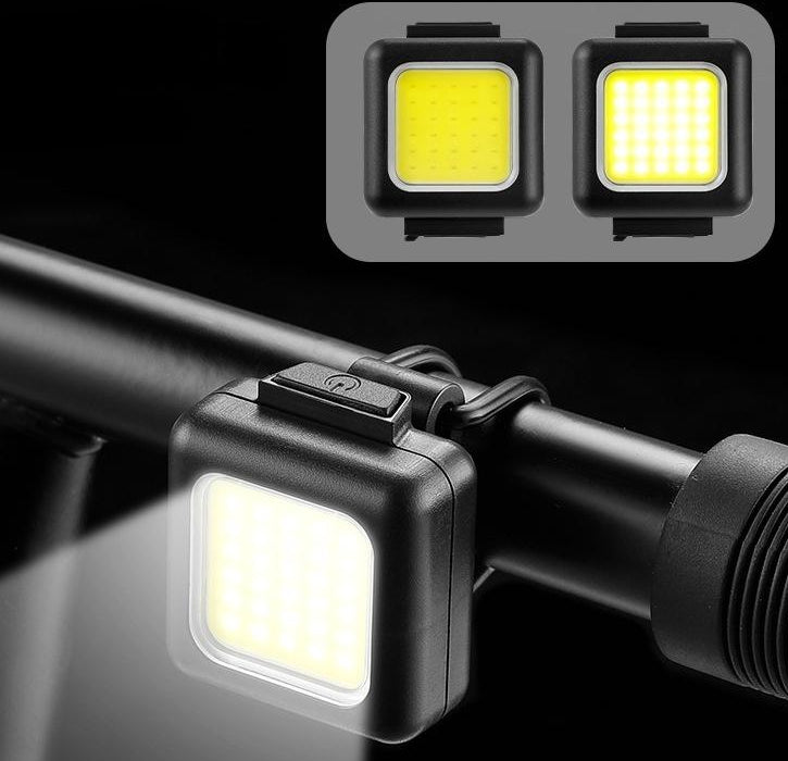 Rechargeable Bicycle Lights – Compact LED Front and Rear Bike Light Set for Night Riding and Outdoor Adventures