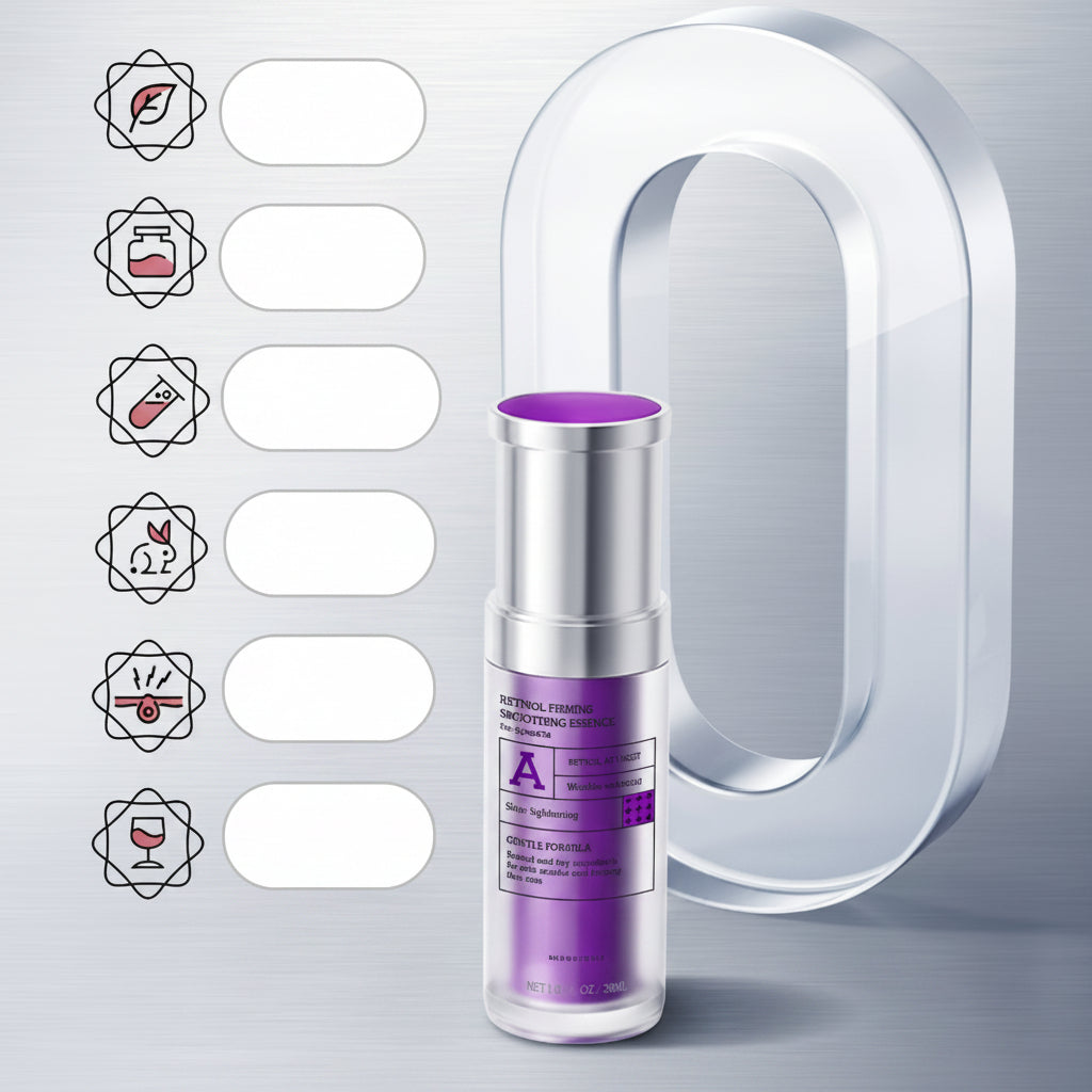 Retinol and Peptide Face Serum – 300PPM Retinol Skin-Care Formula for Smoother-Looking Texture, Hydration, Firmness and Everyday Wrinkle-Care Routines