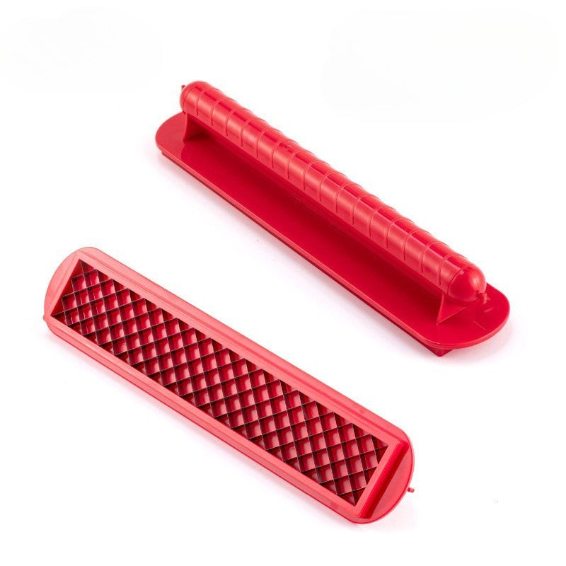 Stainless Steel Hot Dog Slicer – Multifunction Precision Mesh Sausage Cutter for Fast, Even Kitchen Prep, Parties, Snacks and Creative Food Presentation