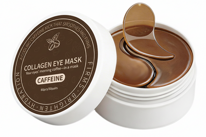 Caffeine Brightening Under-Eye Mask – Firming Eye Patches for Dark Circles, Puffiness and Tired Eyes with a Refreshed Appearance