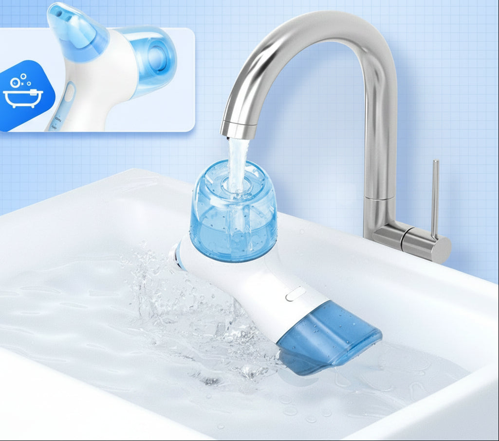 Nasal Irrigation System Sinus Rinse Machine – Electric Nose Cleaner with Water Tank for Sinus, Allergy Relief and Easy Home Nasal Care