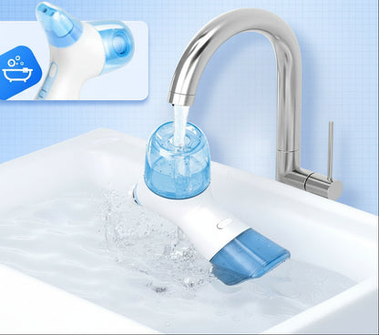 Nasal Irrigation System Sinus Rinse Machine – Electric Nose Cleaner with Water Tank for Sinus, Allergy Relief and Easy Home Nasal Care