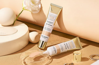 ICVC Liquid Foundation Highlighter – Full-Coverage BB Cream with Brightening Concealment for Natural Radiance, Smooth Makeup and Fresh Everyday Glow