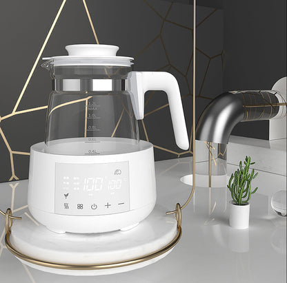 Smart Electric Baby Kettle – 1.2L Thermostatic Milk Warmer with 24-Hour Keep-Warm Function for Infant Formula and Water Preparation