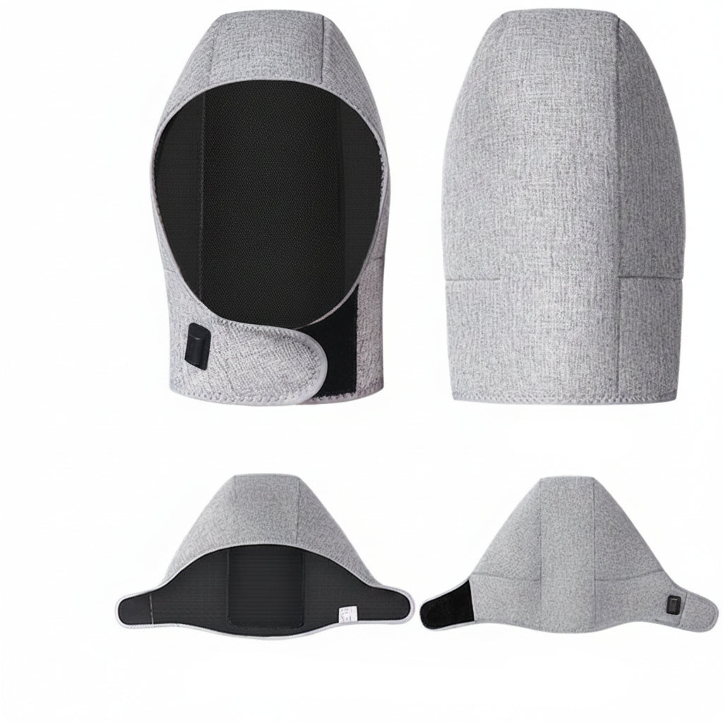 Red Light Heating Hat – Warm Head and Neck Relaxation Cap for Soothing Comfort, Stress Relief and Calming At-Home Rest Sessions