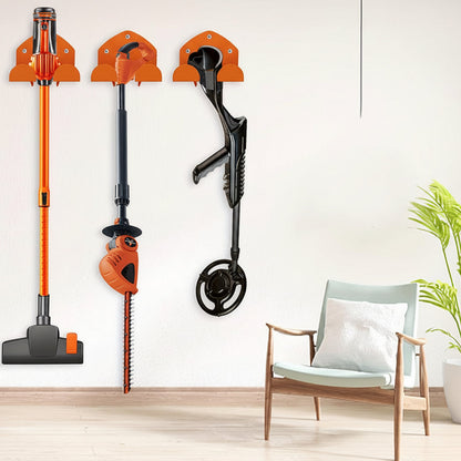Heavy Duty Garage Tool Hanger – Wall Mounted Steel Storage Hook for Hedge Trimmers, Auto Tools and Workshop Organization