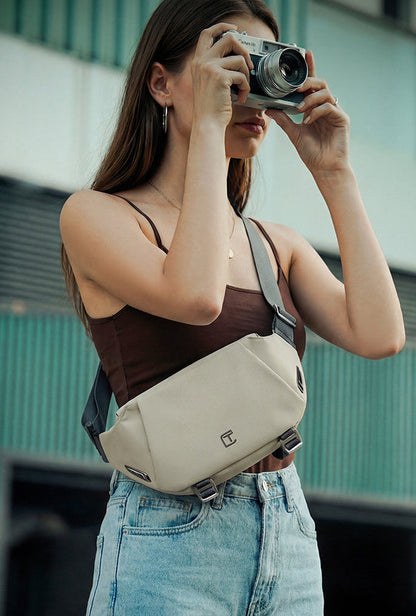 Waterproof Sling Chest Bag – Multi Pocket Crossbody Travel Bag for Daily Commuting, Hiking, Cycling and Outdoor Adventures