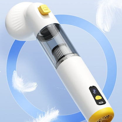 Wireless Handheld Vacuum – Strong-Suction Type-C Rechargeable Dust Buster with Pet Grooming Comb, Low-Noise Cleaning and Multi-Purpose Home or Car Use