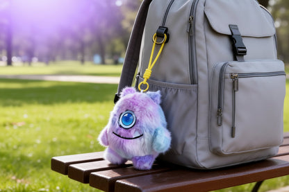 AI Smart Voice Companion Robot – Interactive Talking Pet Toy with LED Eyes for Emotional Engagement, Entertainment and Home Office Companionship