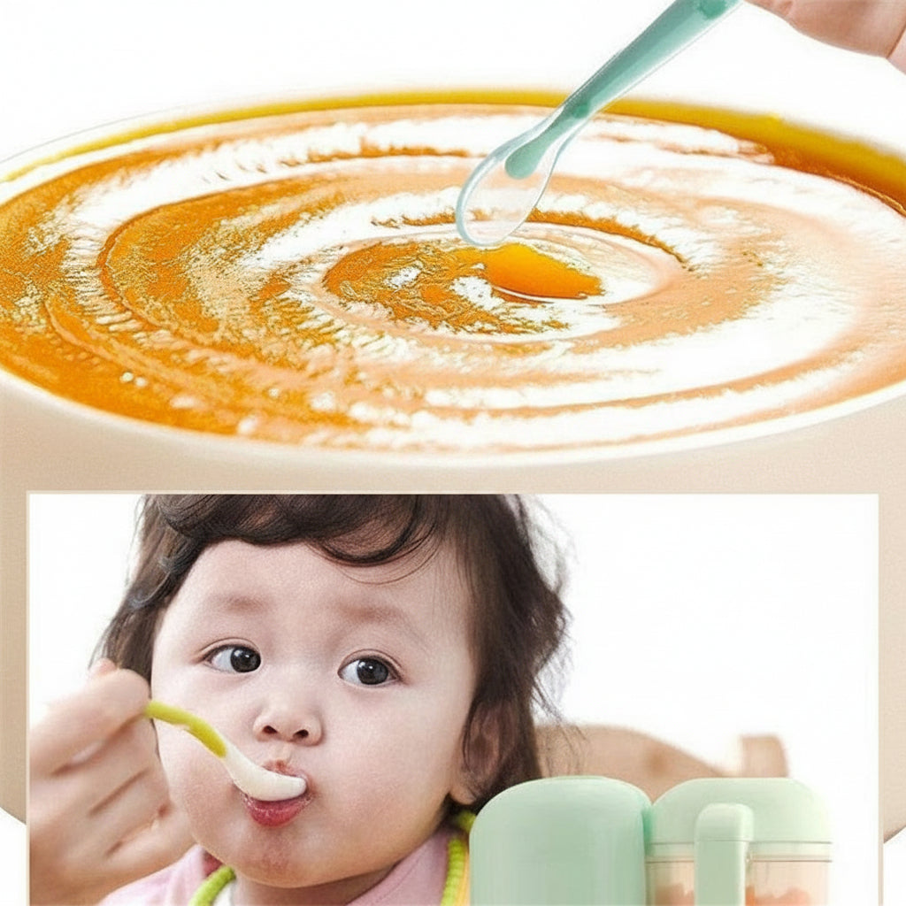 Multifunction Baby Food Maker Machine – Electric Blender, Grinder and Steamer for Healthy Homemade Baby Food Preparation.