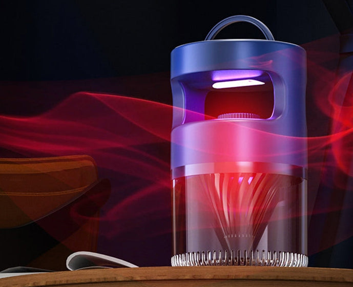Portable Ion Purification Mosquito Killer Lamp – Quiet Plug-In Electric Fly Trap with Charging Function for Indoor Pest Control