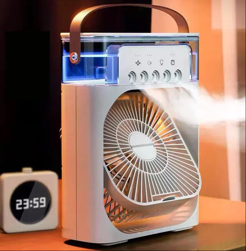 Portable Air Conditioner Fan – 3-in-1 Multifunctional Personal Cooling Device for Bedroom, Office, Travel and Compact Summer Home Comfort